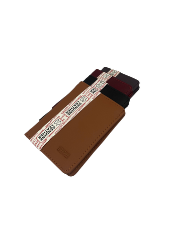 Multi Card Holder Leather Wallet for Boys Violet Batwa For Men