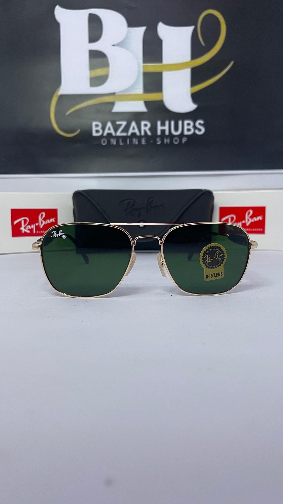 Ray-Ban R-1 G-15 Sunglasses – Lightweight & UV Protected